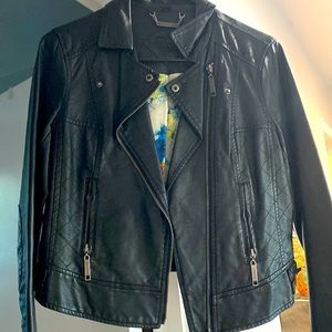 Joujou Leather Moto Jacket